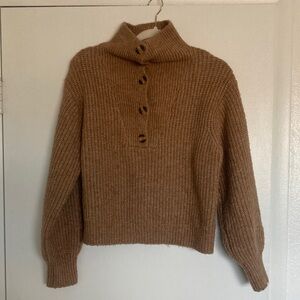 Mabel 💯 Wool Brown/Taupe Sweater